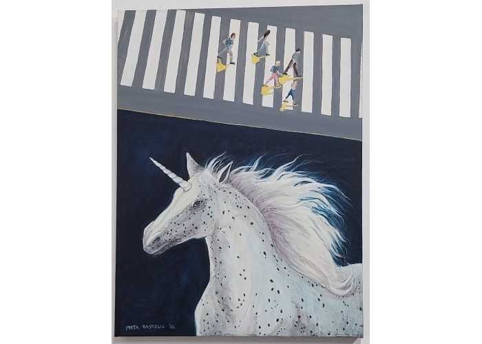 Samorog in zlate sence