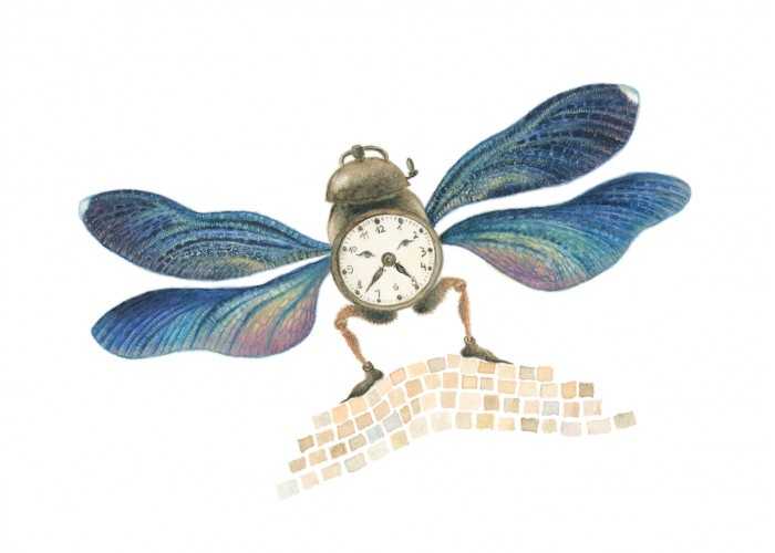 Modra leteča ura II.