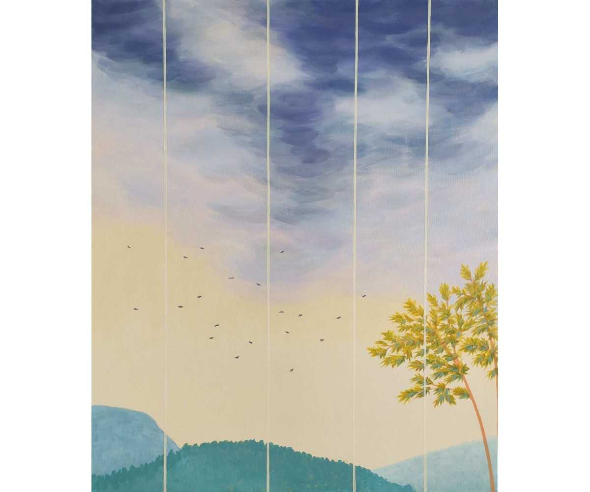 Burja vodi ptice v svobodo (The bora wind leads the birds to freedom)